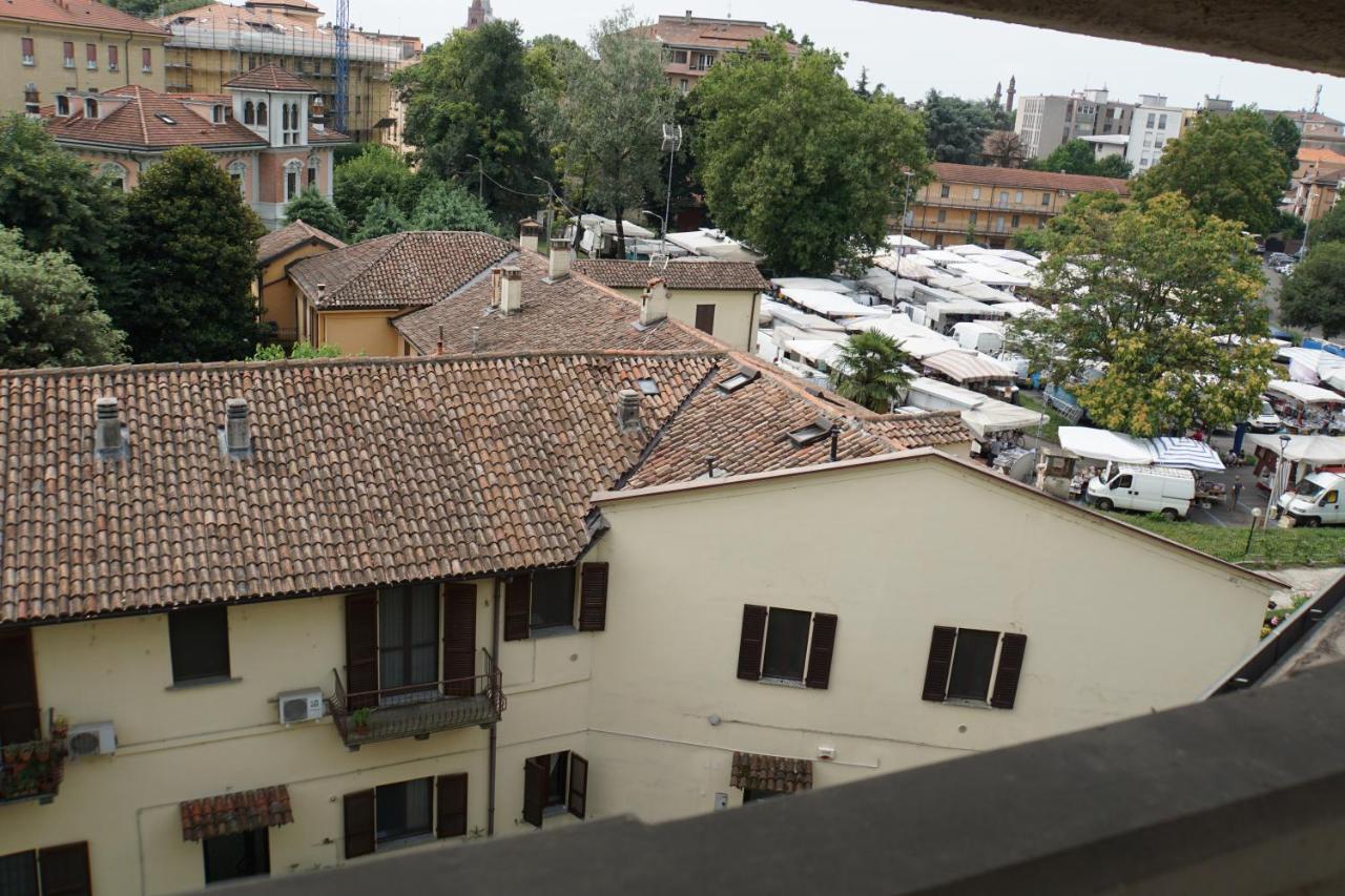 La Rotonda 2 Camere Con Terrazza In Centro Pavía Exterior foto